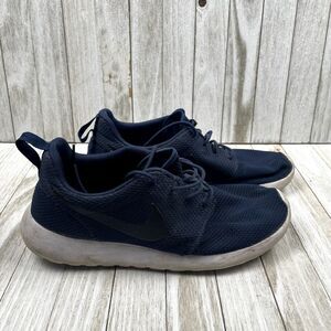 Nike Roshe One Midnight Navy Blue Black White 511881-405 Men's Size 9